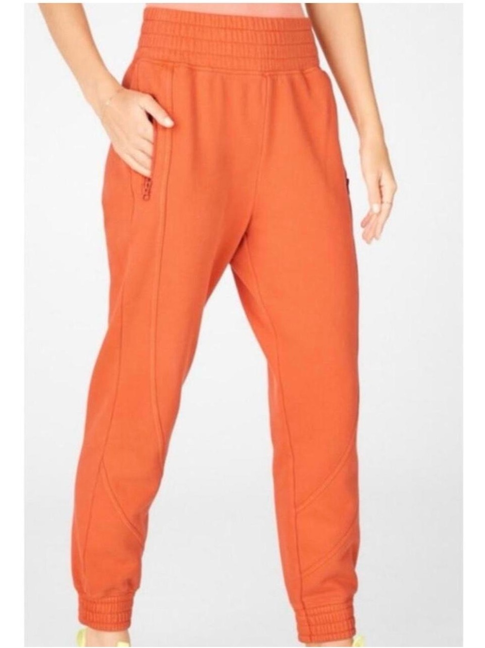 Fabletics Orange Relaxed-Fit Jogger